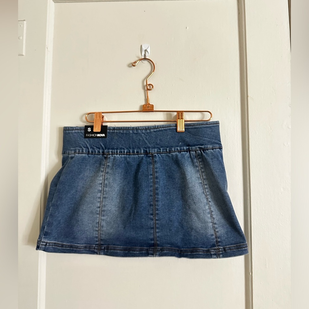 Jean Mini skirt